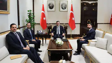 Cumhurbaşkanı Yardımcısı Cevdet Yılmaz, Kuveyt'in Ankara Büyükelçisi Al-Shabo'yu kabul etti