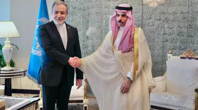 İran Dışişleri Bakanı Arakçi, Suudi Arabistanlı mevkidaşıyla görüştü