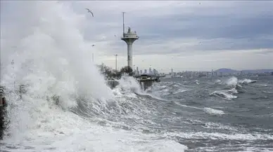 Meteoroloji'den Marmara ve Kuzey Ege için 'fırtına' uyarısı