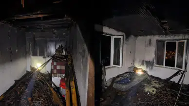Burdur'da Müstakil Evde Korkutan Yangın: Çatı Kül Oldu