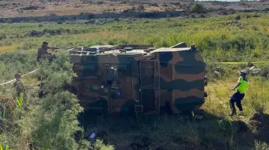 Iğdır'da askeri araç devrildi : 1 şehit, 2 yaralı