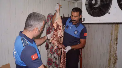 Şanlıurfa’da 315 kilo bozuk ve tarihi geçmiş et bulundu