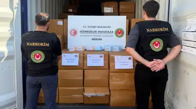 Mersin'de üç ayrı operasyon : 1 ton 716 kilogram pregabalin ele geçirildi