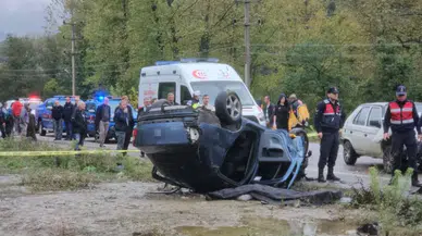 Bartın'da yağış sonrası peş peşe kazalar: 2 ölü, 17 yaralı