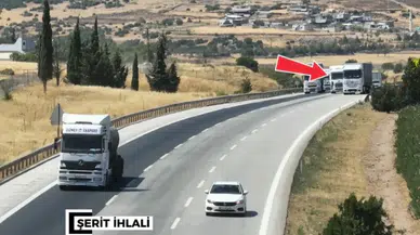 Gaziantep'te dron destekli denetimde 881 araca ceza yağdı