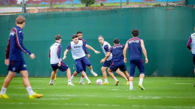 Trabzonspor, Samsunspor maçı hazırlıklarını sürdürüyor
