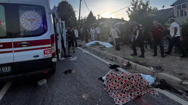Düzce'de korkunç kaza : 4 ölü, 8 yaralı