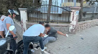 Adıyaman'da elektrikli bisiklet duvara çarptı: 15 yaşındaki sürücü yaralandı