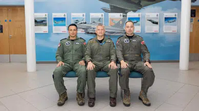 Türk pilotlar Eurofighter Typhoon uçuş eğitimlerine başladı