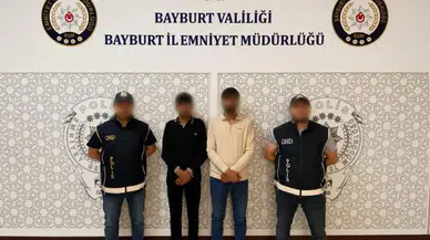 Bayburt’ta sahte belge kullanan 2 düzensiz göçmen yakalandı