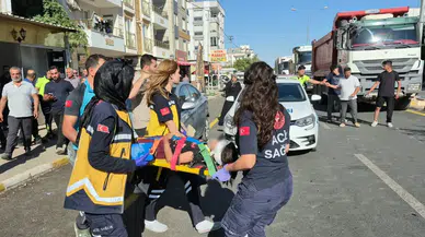 Adıyaman'da motosikletler çarpıştı : 3 yaralı