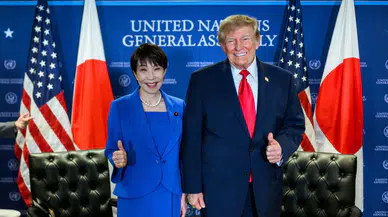 Trump, Japonya Başbakanı Takaiçi ile bir araya geldi