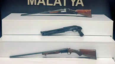 Malatya’da yasa dışı silah ticareti operasyonu : 3 şüpheli gözaltında