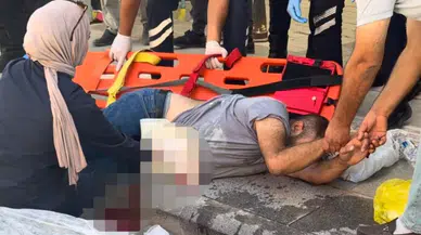 Aksaray'da hırdavatçıdan aldığı bıçakla kendini yaralayan şahıs yoğun bakıma kaldırıldı