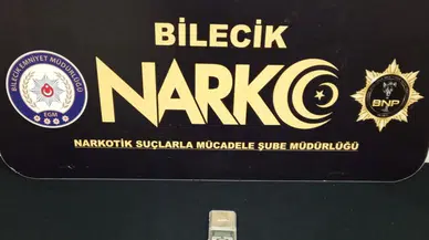 Bilecik'te narkotik operasyonu : 2 şüpheli hakkında işlem başlatıldı