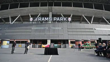 Ali Fuat Diriker için RAMS Park'ta veda töreni düzenlendi