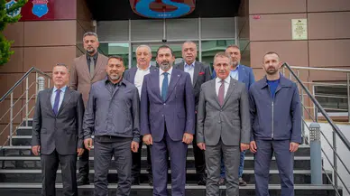 Hamza Yerlikaya'dan Trabzonspor'a Ziyaret
