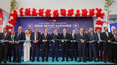 Cumhurbaşkanı Yardımcısı Cevdet Yılmaz KKTC'de: İki hastane hizmete açıldı