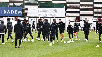 Beşiktaş, Kocaelispor karşılaşması için çalışmalarını sürdürüyor