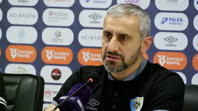 Erzurumspor FK Teknik Direktörü Serkan Özbalta: 11 puan bizim için gerçekten ileriye çok umut verici