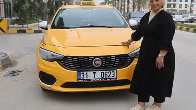 Ağabeyinin Emanetini Sürdüren Kadın Taksici İlgi Odağı Oldu