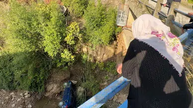 Aydın'da Dereye Uçan Otomobildeki Üç Kişi Yaralandı