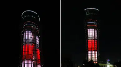 Sabiha Gökçen Havalimanı kulesi kırmızı beyaza bürünecek