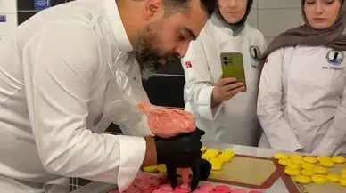 Sinop'ta Aşçılık Öğrencileri Makarna ve Makaron Eğitimi Aldı