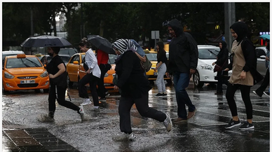 Öğle saatlerinden sonra kuvvetli sağanak yağışlar bekleniyor mu ?
