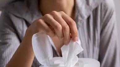 Birleşik Krallık'ta plastik içerikli ıslak mendillere yasak getirildi