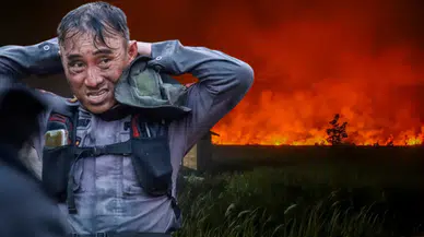 Endonezya'da Büyük Orman Yangını: 305 Ev Kül Oldu