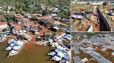 Antalya Demre'de Sel Felaketinin Yaraları Sarılıyor