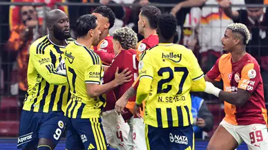 Galatasaray-Fenerbahçe Derbisinde Erken Gerginlik
