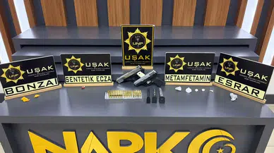 Uşak'ta Düzenlenen Uyuşturucu Operasyonunda 27 Şüpheli Tutuklandı