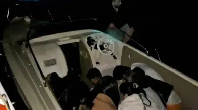 Bodrum Açıklarında 15 Kaçak Göçmen Yakalandı