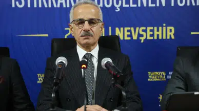 Bakan Uraloğlu Nevşehir'de konuştu