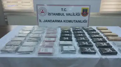 Eyüpsultan'da uyuşturucu operasyonu: Araçta 50 kilogram kokain ele geçirildi