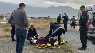 Erzincan'da Motosiklet Kazası: Bir Yaralı