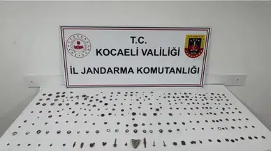 Kocaeli'de Tarihi Eser Operasyonu: 271 Parça Eser Ele Geçirildi