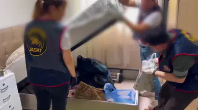 Hatay'da uyuşturucu operasyonu : Yatağın altından 4,5 kilo hammadde çıktı !
