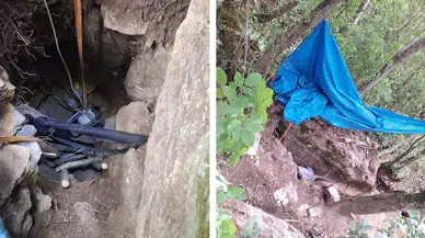 Bartın Karainler Köyü’nde izinsiz kazı operasyonu