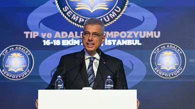 Sağlık Bakanı Memişoğlu Tıp ve Adalet Sempozyumu'nda Konuştu