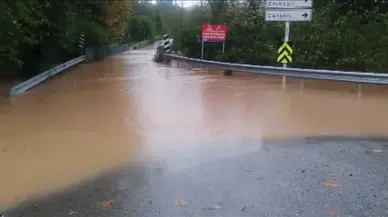 İstanbul Şile'de Sağanak Yağış Sonrası Sel Felaketi