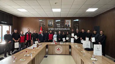 Afşin'de çiftçilere modern sulama eğitimi ve cihaz desteği