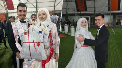 Düğünde Sıra Dışı Hediye: Arkadaşından 25 Kilogram Fındık