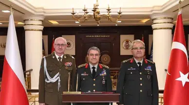 Genelkurmay Başkanı Orgeneral Selçuk Bayraktaroğlu Polonyalı Komutanı Kabul Etti