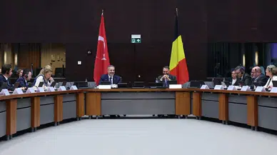 Bakanlar Fidan, Gürlek ve Çiftçi, Türkiye-Belçika üçlü bakanlar toplantısına katıldı