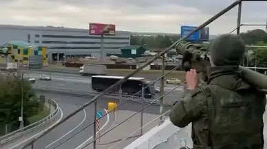 Moskova'da Petrol Tesisine Yönelen Kamikaze İHA Vuruldu