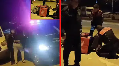 Çorum'da Nefes Kesen Kovalamaca: Polise Çarpan Sürücünün Üstünden Uyuşturucu Çıktı