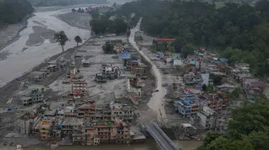 BM: Nepal'deki Sel Felaketinden 32 Binden Fazla Çocuk Etkilendi